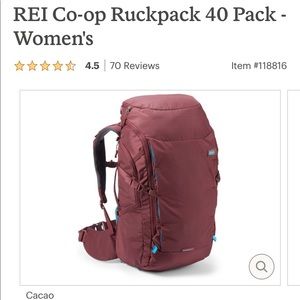 REI co-op Ruckpack 40-pack women’s